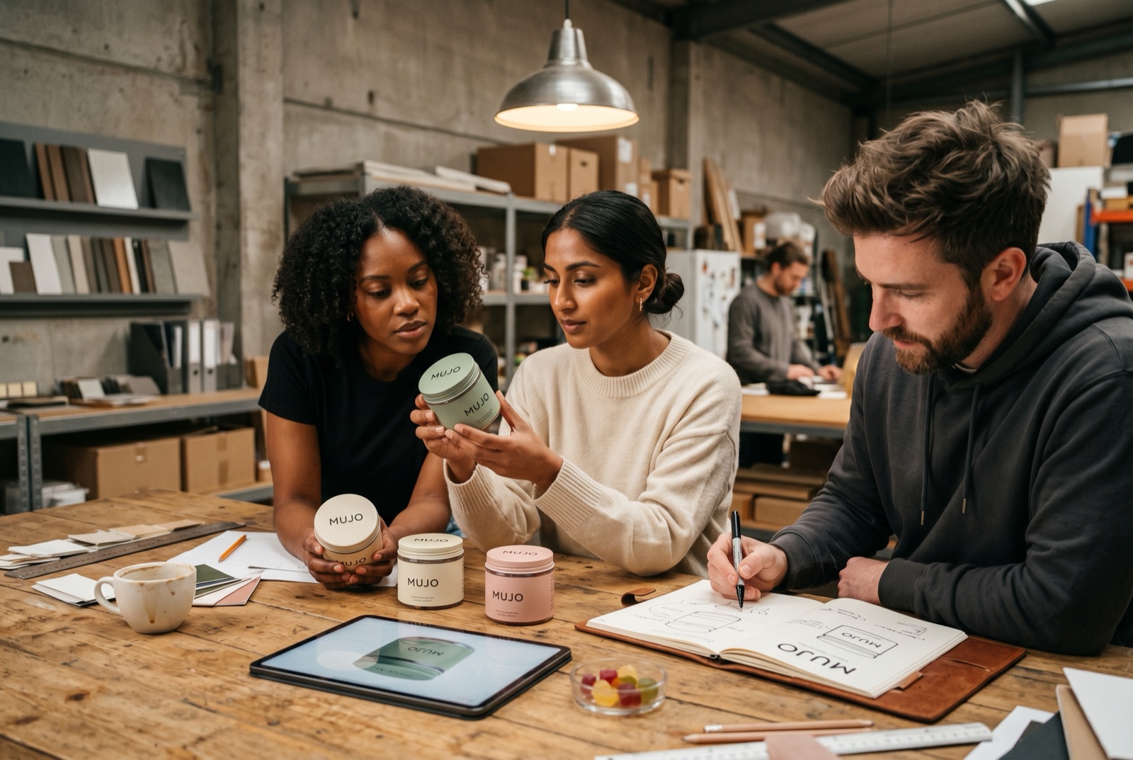 Partnership — team developing a product together